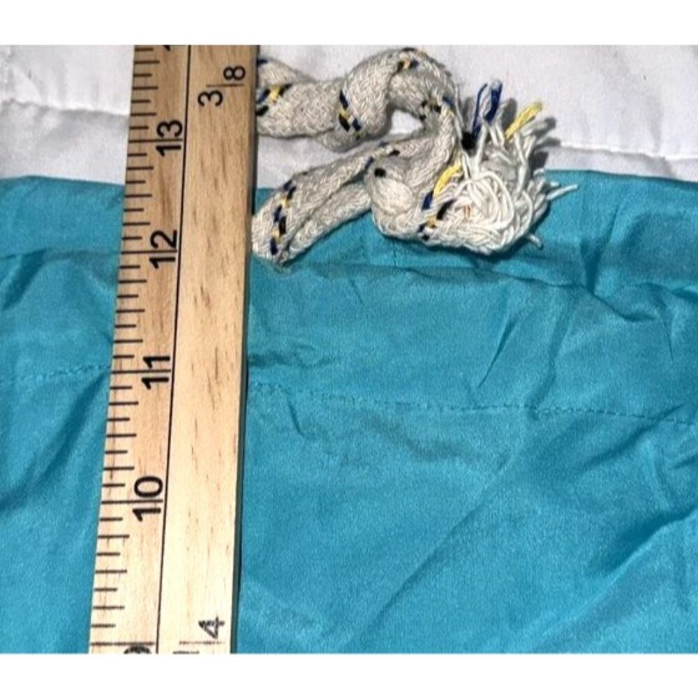 Vintage Teal Harem Pants Womens  Bohemian Style - Picture 8 of 10
